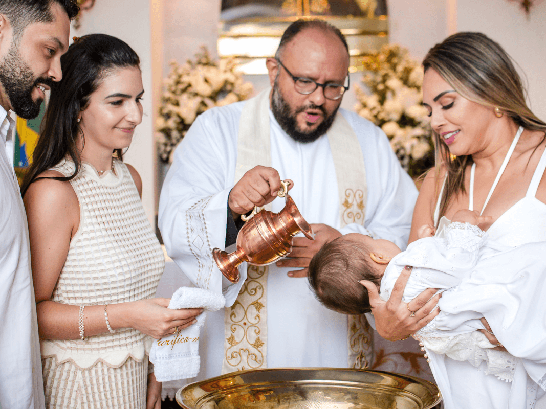 Fotografia de batizado no Rio de Janeiro